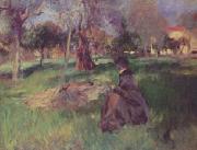 John Singer Sargent In the Orchard oil painting